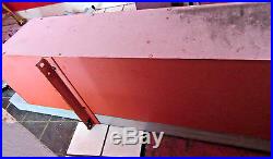 10 Feet Long Vintage 1960s DRIVE THRU NEON Sign, Works Letters light up RED