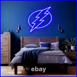 11x12 Lightning Hockey Team Flex LED Neon Sign Vintage Garage Party Bar Décor 11x12 Lightning Hockey Team Flex LED Neon Sign Vintage Garage Party Bar Décor
