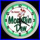16_Mountain_Dew_Vintage_Yahooo_Sign_Green_Neon_Clock_Man_Cave_Bar_Garage_Mt_01_wso