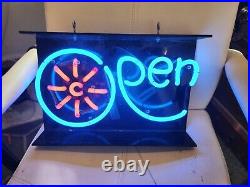 16 Open Neon Sign Vintage Decor Display Gift Man Cave Beer Store Neon Sign