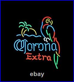 17 Corona Extra Parrot Vintage Neon Sign Light Boutique Bistro Restaurant Decor