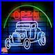 17x14_Vintage_Auto_Car_Garage_Open_Neon_Sign_Light_Lamp_Real_Glass_Windows_Bar_01_vvhx