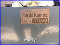 1940s/1950s Vintage Van de Kamp's Bakery Porcelain Neon Windmill Sign Antique