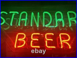 1940s Standard Beer Vintage Neon Sign Cleveland Ohio