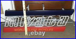 1980's Miyata BIKE STORE PROMO NEON SIGN racing Road World Class BicycleS vtg