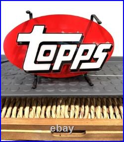 1990's RARE Topps STORE Vintage Neon Light Display 15.5 x 9 x 4.5 WORKS