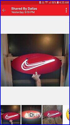 1995 REAL Vintage Neon Nike Logo Sign. Good condition, working