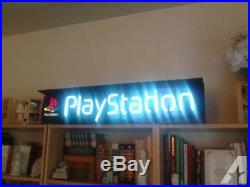 1997 Vintage Playstation Neon Sign used PSOne PS1 Store Display