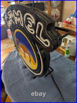 1999 Camel Cigarettes Neon Sign-Working-Vintage Desert Scene-Bar Decor