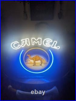 1999 Camel Cigarettes Neon Sign-Working-Vintage Desert Scene-Bar Decor
