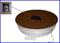 19 Ducks Unlimited Est. 1937 Sign Double Neon Clock Garage Decor (Orange)