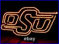 19 Oklahoma Club Bar Real Glass Artwork Red Neon Sign Vintage Style Man Cave