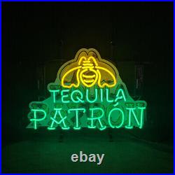 19 Tequilla Patron Green Neon Signs Bar Shop Vintage Free Expedited Shipping