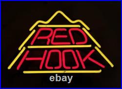 20x16 VTG Red Hook Neon Light Advertising Sign Lighted Man Cave Rare Beer