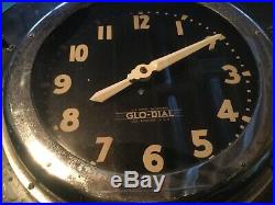 22 inch glo dial vintage neon wall clock exposed neon type open canvas sign