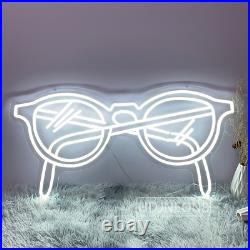 29.96 Custom Neon Sign Glasses LED Night Light Vintage Light Room Decor