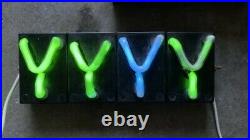 29 Vintage Snap Together Neon Letters real neon glass tubes