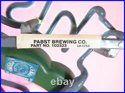80s Pabst Blue Ribbon Beer PBR This is the Place REAL VTG NEON light up sign