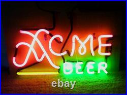 ACME BEER Neon Sign Vintage Beer Bar Glass Cave Light Decor Artwork