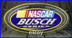 AUTHENTIC! Vintage BUSCH/Budweiser NASCAR NEON Beer Sign Made in USA