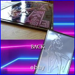 American Neon Nightclub Sign Vintage Style Metal Wall Decor, 20x30cm