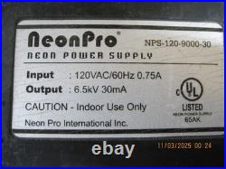 Antique EYE GLASSES OPTOMETRIST NEON TRADE SIGN LOT 2 WORKS