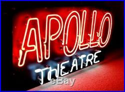 Antique NEON SIGN APOLLO THEATRE Original Vintage Theater Advertising Business