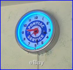 Antique Vintage Old Style NEON CLOCK 20 MADE USA NEW OK USED CARS