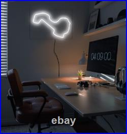 Australia Track Neon Sign 24x16 Light Man Cave Car Garage Vintage Wall Decor Australia Track Neon Sign 24x16 Light Man Cave Car Garage Vintage Wall Decor