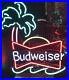 Awesome_Vintage_collectible_Bud_Neon_Beer_Sign_Palm_Tree_01_ulz