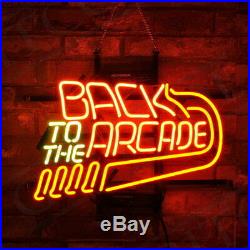 Back to the Arcade Decor Store Boutique Beer Neon Sign Gift Vintage Artwork