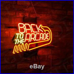 Back to the Arcade Decor Store Boutique Beer Neon Sign Gift Vintage Artwork