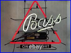 Bass Beer On Draught Vintage Neon Bar Sign- Evertron 3210
