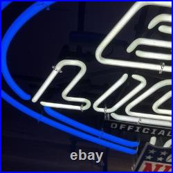 Bud Light Beer Official Beer Sponsor NFL Neon Sign Vintage 2000s