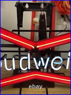 Budweiser Neon Sign Anheuser-Busch Original Vintage