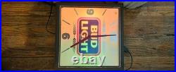 Budweiser neon sign vintage Clock