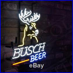 Busch Beer Night Club Neon SIgn Light Pub Beer Vintage Bistro Bar Shop