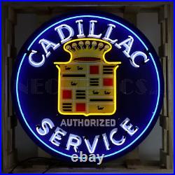 Cadillac Neon Sign Vintage Steel Can Design 36 Inches Sign Neonetics 9CADSR Cadillac Neon Sign Vintage Steel Can Design 36 Inches Sign Neonetics 9CADSR