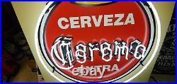 Cerveza Corona Extra Vintage Neon Sign. 35 x 32 RARE NEW IN BOX FREE PICKUP