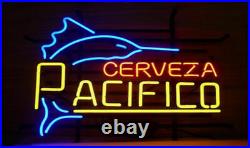 Cerveza Pacifico Swordfish Bar Neon Sign Neon Glass Vintage Express Shipping