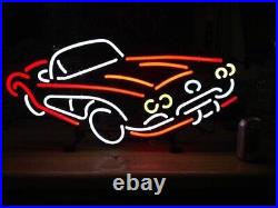 Classic Car Vintage Auto Vehicle Automobile 24x12 Neon Light Sign Lamp Decor