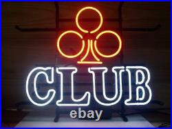 Club Logo Vintage Neon Light Sign Game Room Decor Cave Wall Artwork 17