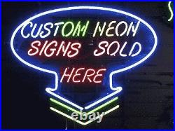 CoCo Vintage Old Car Auto Dealer Garage 20x16 Neon Sign Bar Beer Light Gift