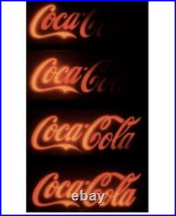 Coca-Cola LED Neon Sign American Vintage Lighted Lettering Sign Unused 3978MT