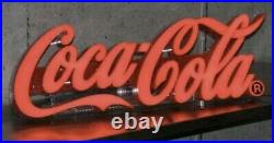 Coca-Cola LED Neon Sign American Vintage Lighted Lettering Sign Unused 3978MT