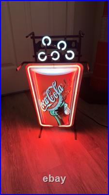 Coca cola neon sign vintage