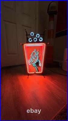 Coca cola neon sign vintage