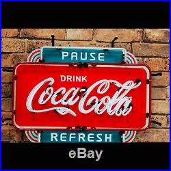 Coke Cola Vintage Neon Sign Light Beer Drinking Bar Sign Wall Windows Decor