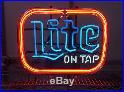 Collection of Vintage Neon Beer signs
