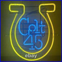 Colt 45 Neon Beer Astros Sign Vintage Original Working Local Pick Amazing Sign